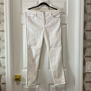 Tommy Bahama EllaTwill High Rise Ankle white jean